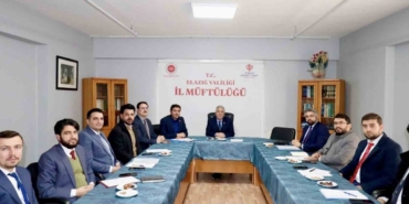 Elazığ’da ilçe müftüleri bir araya geldi