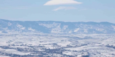 Elazığ’da mercek bulut şöleni