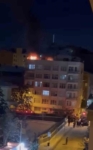Elazığ’da teras katında yangın