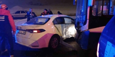 Elazığ’da trafik kazası: 1 yaralı