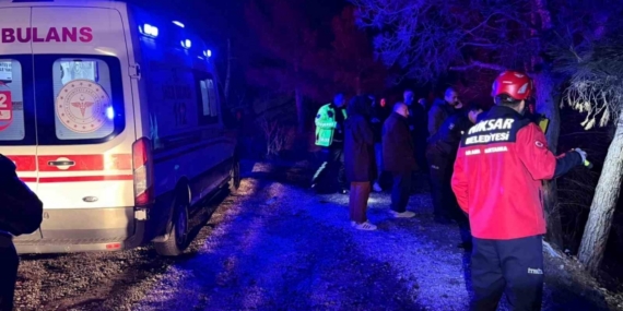 Elektrikli bisikletle uçuruma yuvarlanan genç hayatını kaybetti