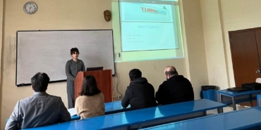 Emet MYO Kimya Teknolojisi öğrencilerinden İME sunumu