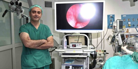 ERÜ KBB Kliniğine yeni nesil endoskopi sistemi kazandırıldı