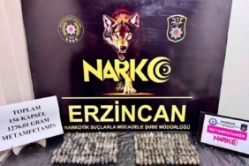 Erzincan’da 1 kilo 276 gram metamfetamin ele geçirildi