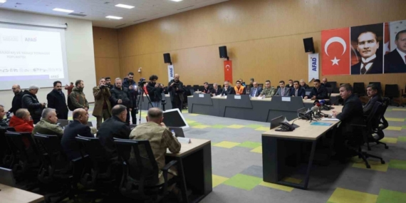 Erzincan’da kış ve yılbaşı tedbirleri masaya yatırıldı