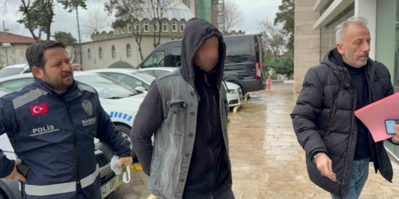 Eşini tehditten serbest kalıp eve giderek darp edince tutuklandı