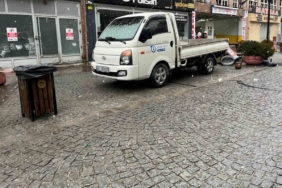 Eskişehir’de üç araçlık yere tek başına park etti