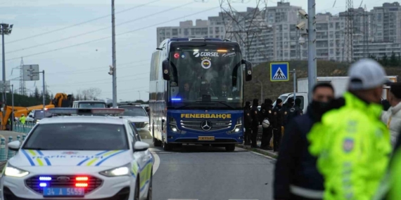 Fenerbahçe, Süper Kupa finali için stada geldi
