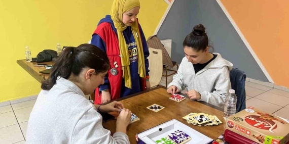 Finaller arası moral molası etkinliği düzenlendi