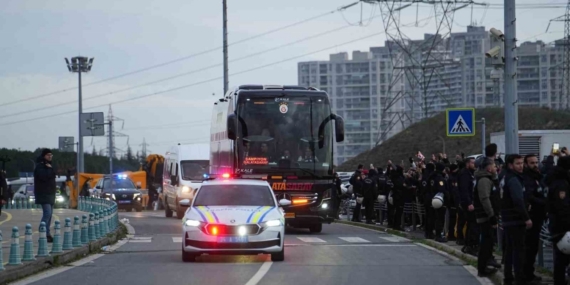 Galatasaray, Atatürk Olimpiyat Stadyumu’na ulaştı