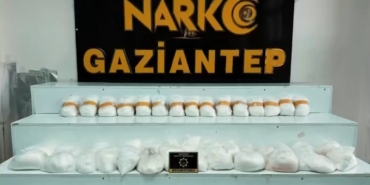 Gaziantep’te 2025’te 612 kilo uyuşturucu madde ele geçirildi