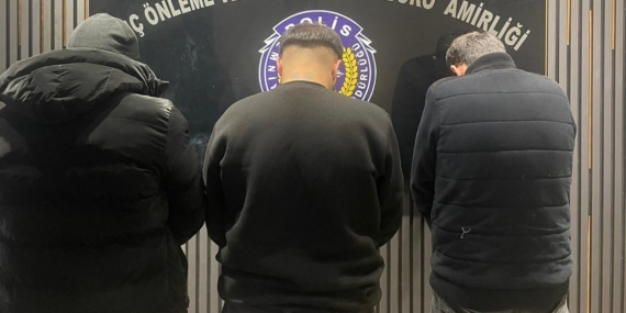 Gaziantep’te uyuşturucu operasyonu: 3 gözaltı