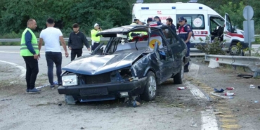 Giresun’da geçen yıl trafik kazalarında 40 kişi hayatını kaybetti