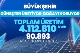Güneş enerjisiyle dev tasarruf