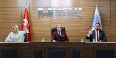 Hacılar Belediyesi Ocak Ayı Meclis Toplantısı gerçekleştirildi
