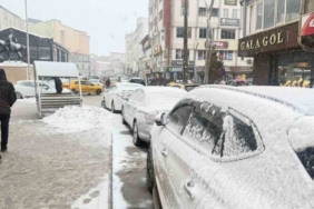 Hakkari’de kar yağışı