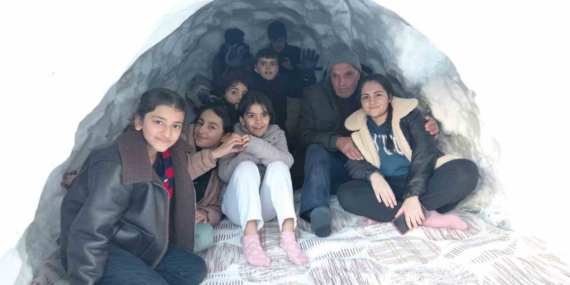 Hakkarili Yunus’tan iglo evi