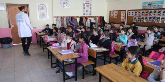 Haliliye Belediyesi’nden öğrencilere farkındalık eğitimi