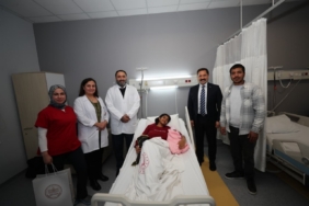 Hatay’da yeni yılın ilk bebeği ‘Sultan Nare’ oldu