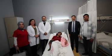 Hatay’da yeni yılın ilk bebeği ‘Sultan Nare’ oldu