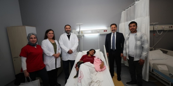 Hatay’da yeni yılın ilk bebeği ‘Sultan Nare’ oldu