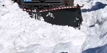 Hozat’ta jandarmadan kış mesaisi