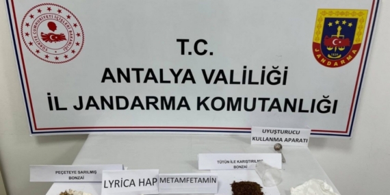İbradı’da uyuşturucu operasyonu