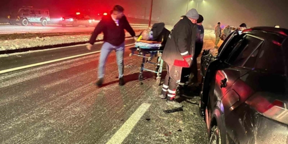 Iğdır’da trafik kazası: 1 yaralı