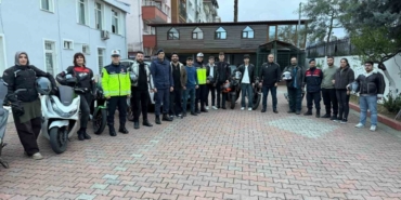İlçede motosiklet sürücüsü artınca çareyi güvenli sürüş eğitimi vermekte buldular