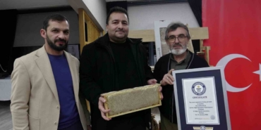Ilgaz balı dünyanın en pahalı balı olarak Guinness Rekorlar Kitabı’na girdi