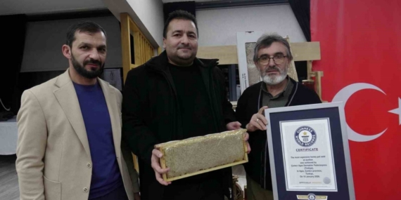 Ilgaz balı dünyanın en pahalı balı olarak Guinness Rekorlar Kitabı’na girdi