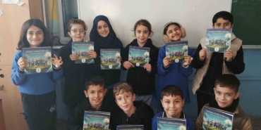 İlkokul öğrencileri, hayallerini kitaba taşıdı