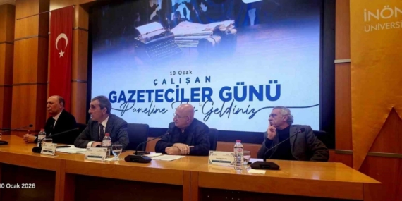 İnönü Üniversitesi’nde 10 Ocak Çalışan Gazeteciler Günü paneli