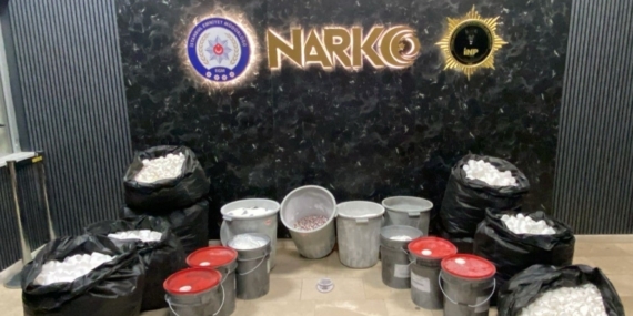 İstanbul’da 591 bin 250 adet sentetik ecza hapı ele geçirildi