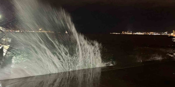 İstanbul’da sabah saatlerinde lodos etkili oldu