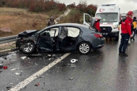 İzmir-İstanbul Otoyolu’nda zincirleme kaza: 1 ölü, 10 yaralı