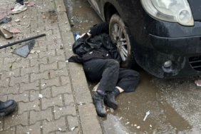 İzmir’de otomobil apartmanın bahçesine uçtu: 1’i ağır 6 yaralı