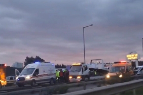 İzmir’de zincirleme trafik kazası: 7 yaralı