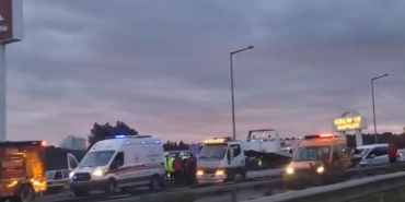 İzmir’de zincirleme trafik kazası: 7 yaralı