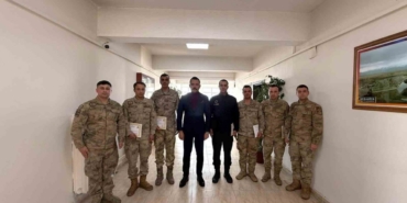 Jandarma personeline başarı belgesi verildi