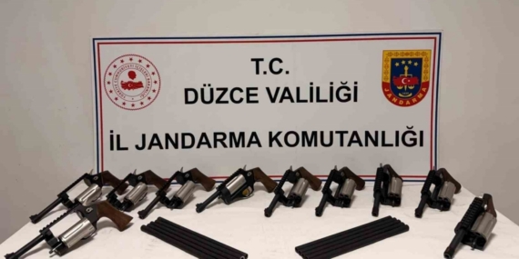 Jandarmadan kaçak silah operasyonu: 2 gözaltı