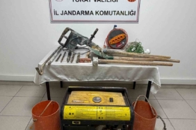 Jandarmadan Tokat’ta kaçak kazı baskını