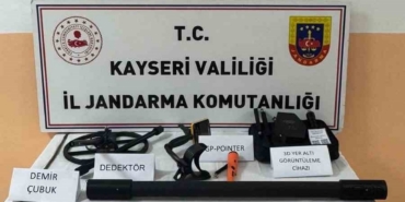 Kaçak kazı yapan şahıslara suçüstü: 3 gözaltı