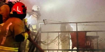 Kahramanmaraş’ta metruk evde yangın