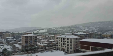 Kale beyaza büründü