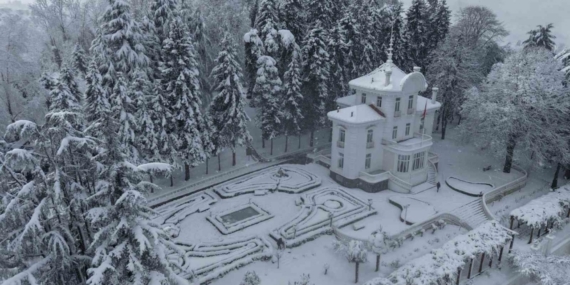 Kar Trabzon’u beyaza bürüdü