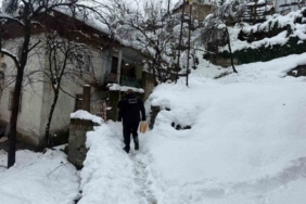 Karabük Belediyesi kış şartlarında hizmetlerini sürdürüyor