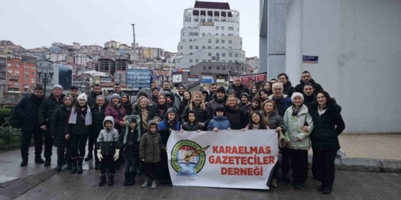 Karaelmas Gazeteciler Derneği’nden 10 Ocak’a özel Keltepe gezisi