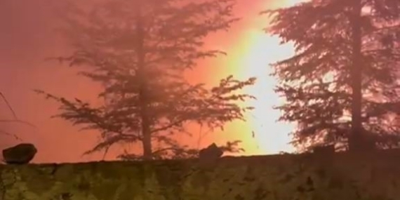 Karapınar’da boş evde çıkan yangın korkuttu