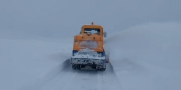 Kars’ta 143 köy yolu ulaşıma kapandı